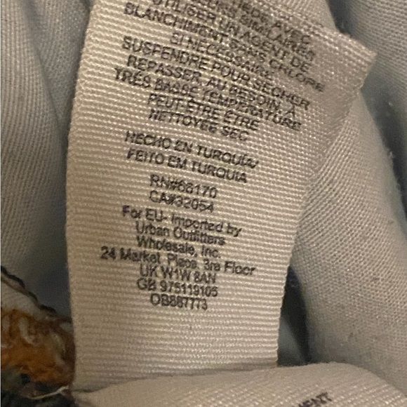 We The Free Patchwork Lux Boyfriend Jeans Size 28 - Picture 12 of 12